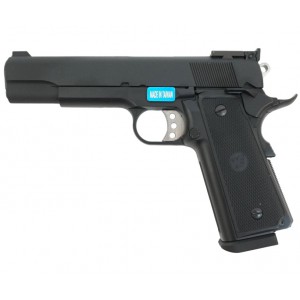 Страйкбольный пистолет WE Colt M1911 P14-45 Gas, GBB, Metal (WE-E004B)